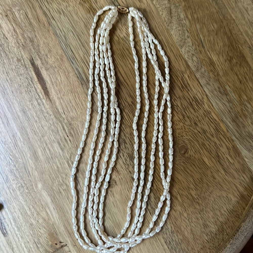 ‘OCEAN TREASURES’ PEARL STRAND NECKLACE